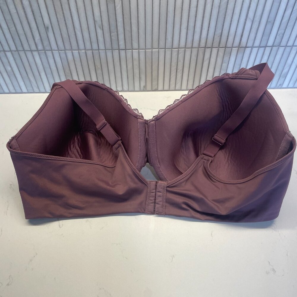 Bali Passion‎ For Comfort  Smoothing & Light Lift Bra in Purple, Size,44D - Picture 2 of 4